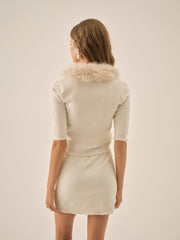 Women Maura Knit Cardigan - Cream