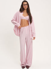 Women Mindy Button-Down Shirt - Pink
