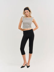 Women Regatta Stripe Knit Top - Cream