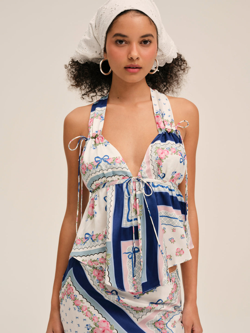 Women Cassandra Top - Blue