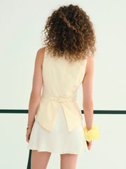 Women Elanah Vest - Yellow