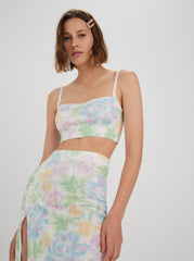 Women Reese Crop Top - Multi