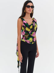 Women Zoey Top - Black