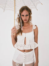 Women Marin Top - White