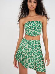 Women Cooper Corset Top - Green