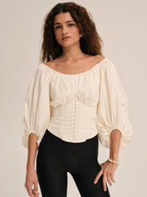 Women Marion Blouse - Cream