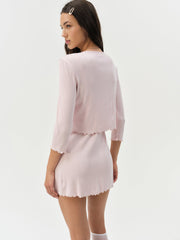 Women Elliana Cardigan - Dusty Pink
