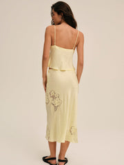 Women Sunrise Top - Yellow