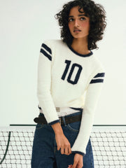 Women Founded in '10 Sweater - Navy