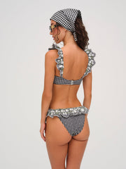 Women Daisy Lane Bikini Top - Black