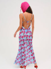 Women Marina Maxi Dress - Blue