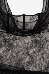 Women Sonja Slip Dress - Black