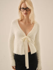 Women Tayla Knit Cardigan - Cream