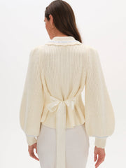 Women Jade Cardigan - Blue