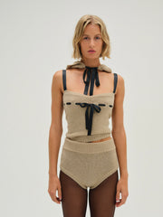 Women Beverly Knit Panty - Tan
