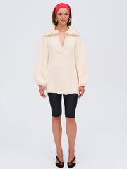 Women Rey Knit Tunic - Cream