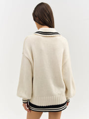 Women Marina Knit Cardigan - Tan