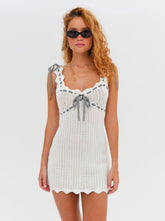 Women Becka Mini Dress - Cream