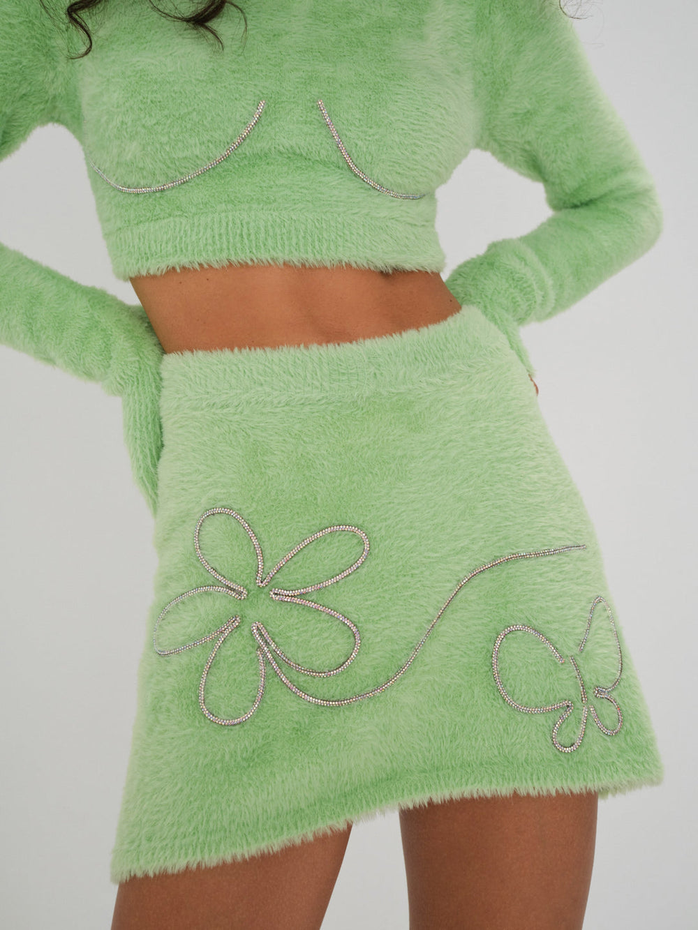 Women Sullivan Mini Skirt - Green