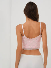 Women Isabeau Sleep Top - Pink