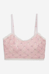 Women Isabeau Sleep Top - Pink