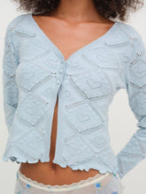 Women Coco Knit Cardigan - Baby Blue