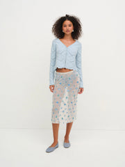 Women Coco Knit Cardigan - Baby Blue