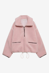 Women Melody Pullover Sherpa Jacket - Pink