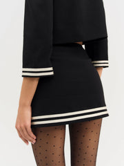 Women Josie Micro Mini Skirt - Black