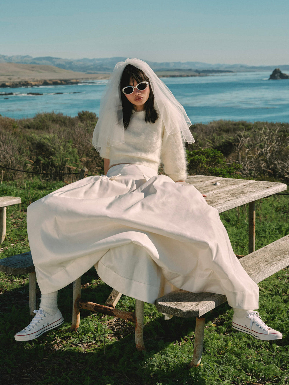 Women Orsa Maxi Skirt - White
