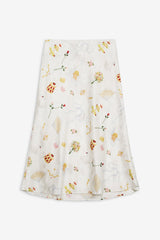 Women Charlise Midi Skirt - White