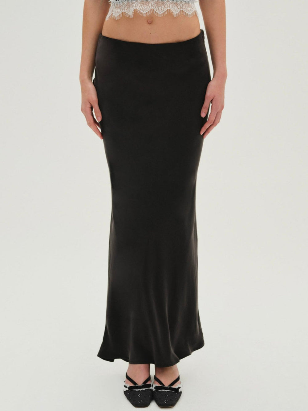 Women Lena Maxi Skirt - Black
