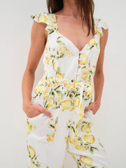 Women Limonada Jumpsuit - Yellow
