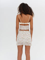 Women Elodie Mini Skirt - Yellow