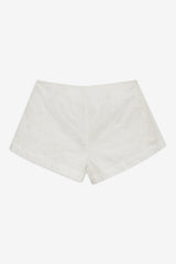 Women Handkerchief Short - White