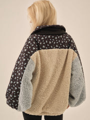 Women Maisie Collared Jacket - Blue