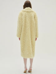 Women Serenne Coat - Yellow