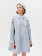 Women Leslie Button-Up Jacket - Blue