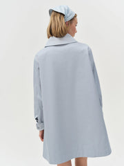 Women Leslie Button-Up Jacket - Blue