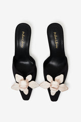 Women Claudine Mule Heel - Black