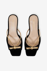 Women Grace Mule Heel - Black