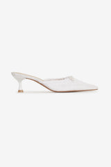 Women Colette Mule Heel - Cream