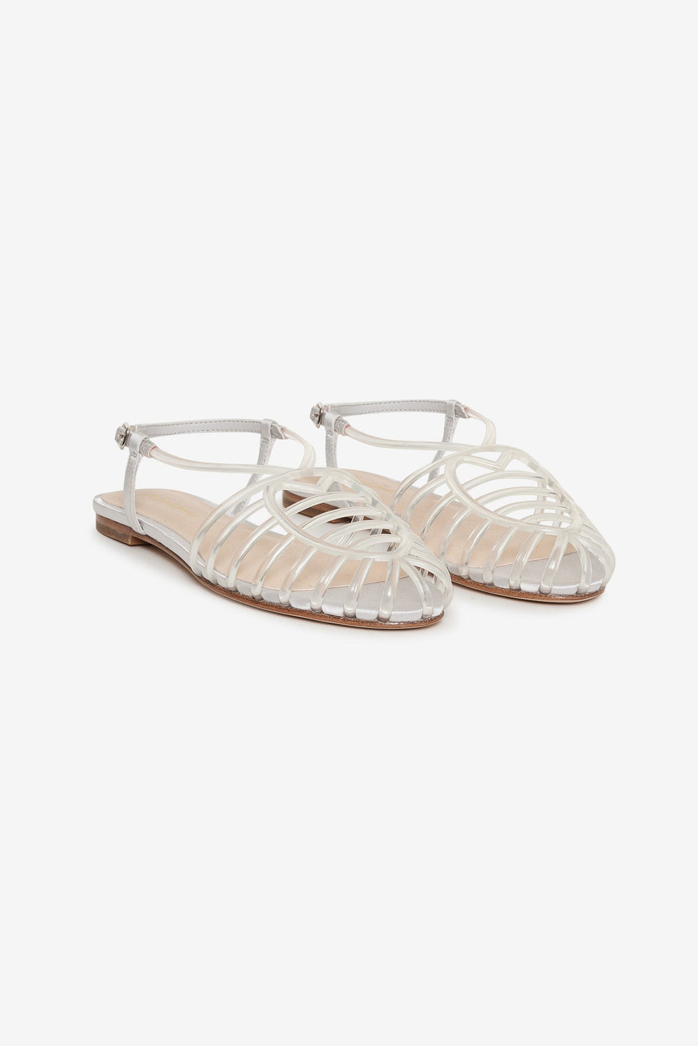 Women Penny Flat - White