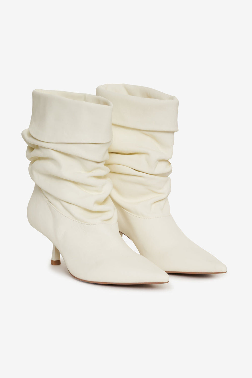 Women Verbana Slouch Boot - Cream