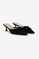 Women Colette Mule Heel - Black