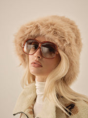 Women Margeux Fur Hat - Tan