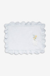 Women Bluebell Gingham Placemats - Blue