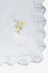 Women Bluebell Gingham Placemats - Blue
