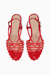 Women Penny Flat - Red