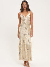 Women Elea Beaded Maxi Dress - Cream
